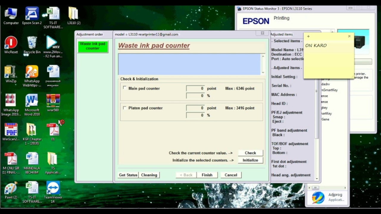 how to scan epson l3110
